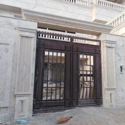 تشطيب اسوار فلل رخام