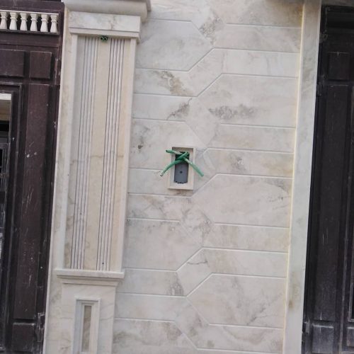 تشطيب اسوار فلل رخام